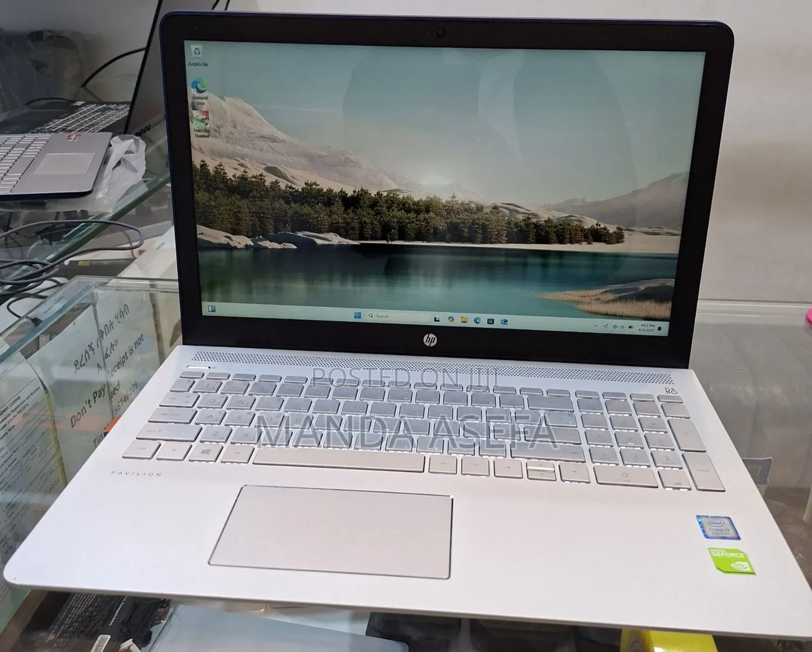 New Laptop HP Pavilion 15 8GB Intel Core I7 HDD+SSD 1T