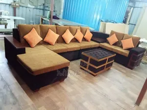 Photo - Sofa Premium Adama Style With Table Design
