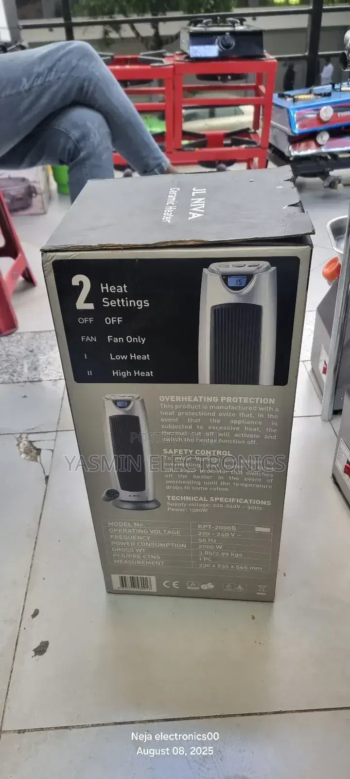 Jl Niva Room Heaters Fan Ceramic Digital Heaters Deliver