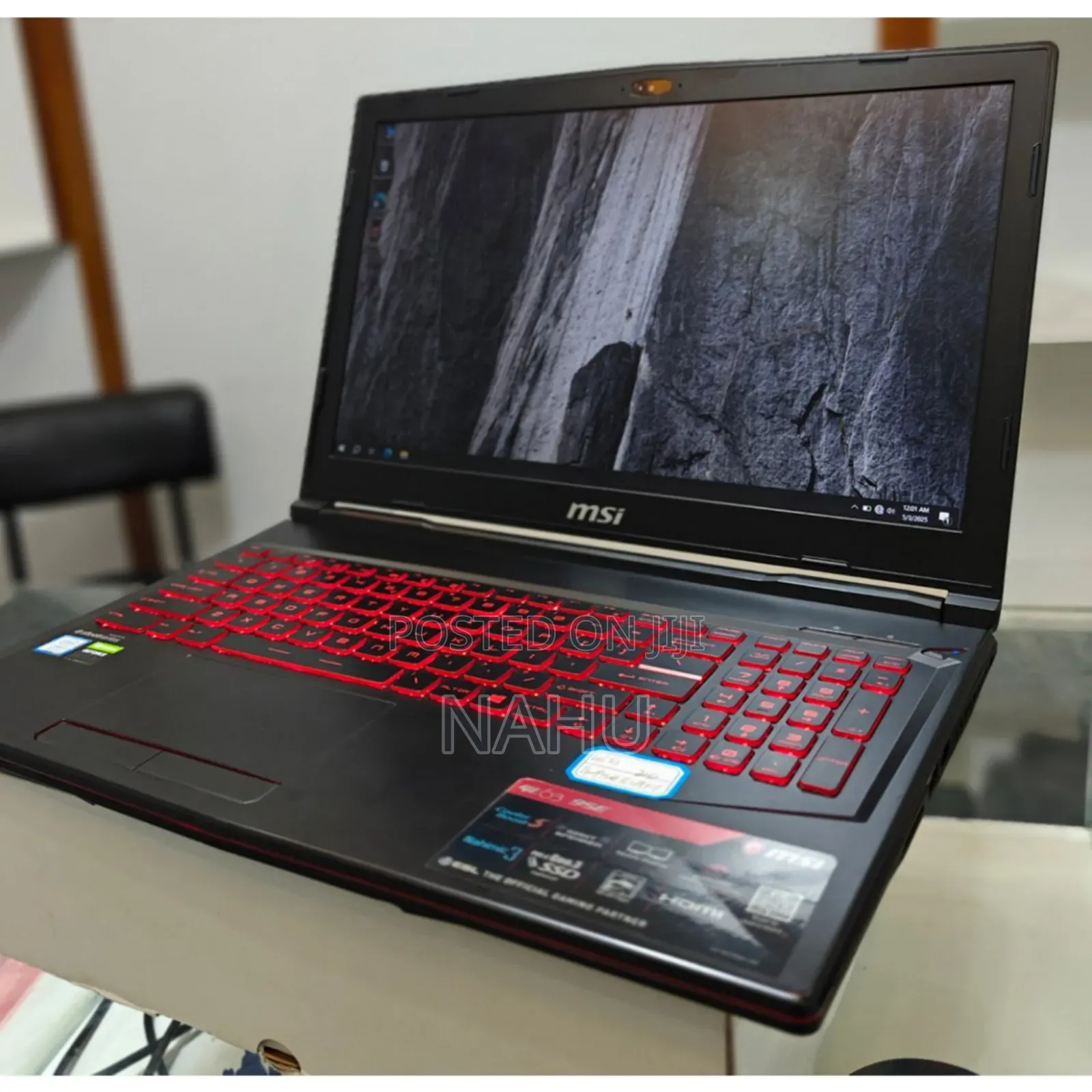 New Laptop MSI GF63 16GB Intel Core I7 SSD 128GB