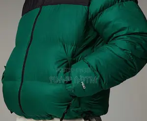 Photo - The North Face Nuptse ‘Green/Black’ Puffer Jacket