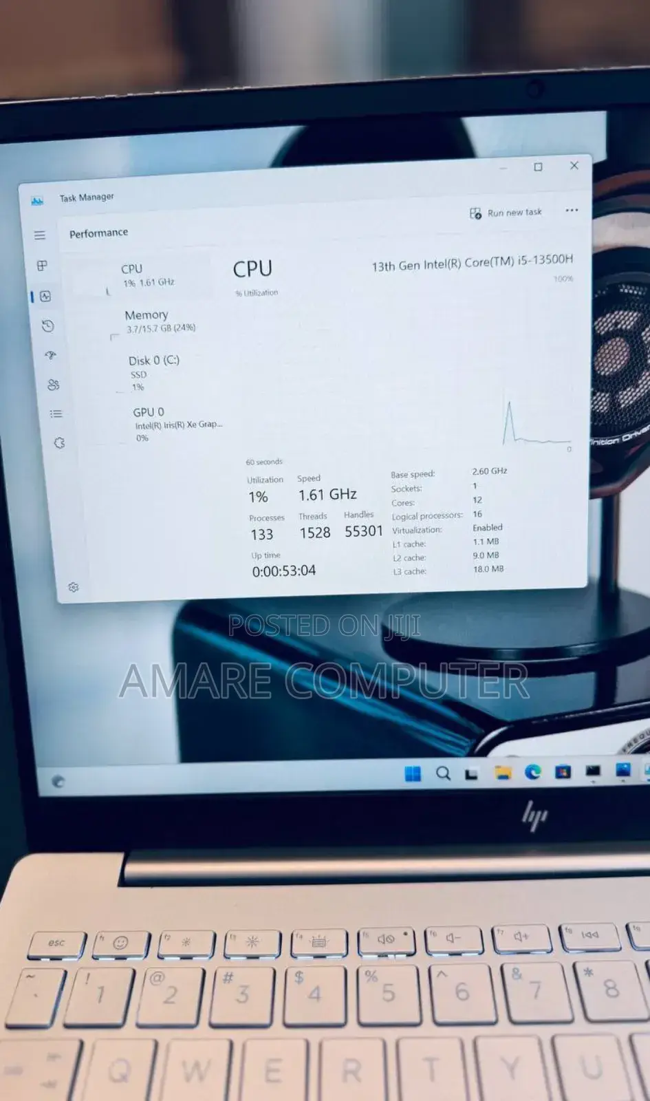 New Laptop HP Pavilion 15 16GB Intel Core I5 SSD 1T