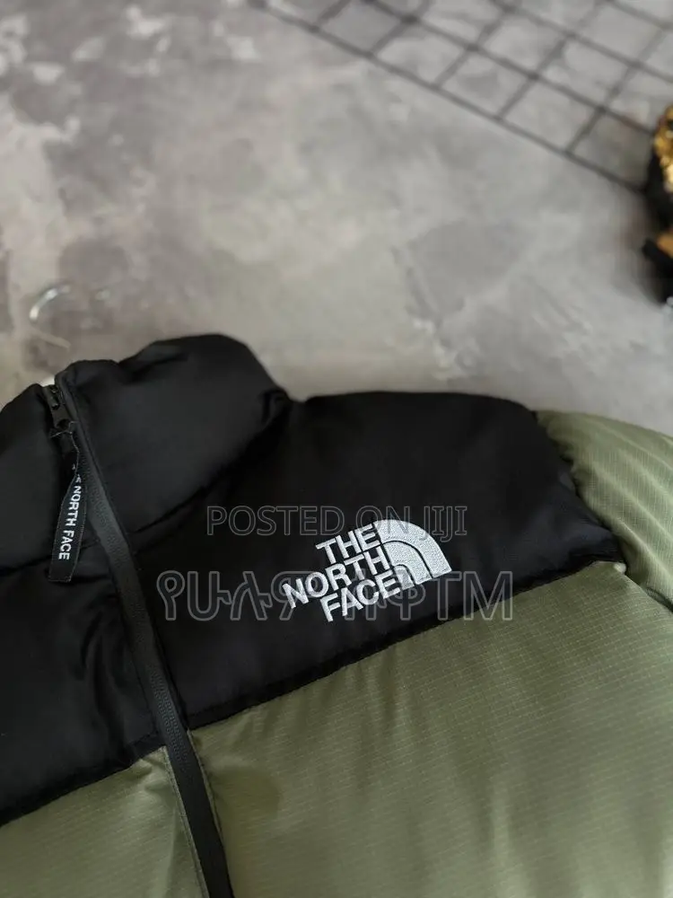 The North Face Nuptse ‘Military Green’ Puffer Jacket