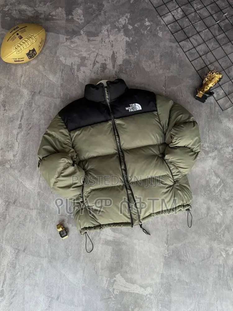 The North Face Nuptse ‘Military Green’ Puffer Jacket