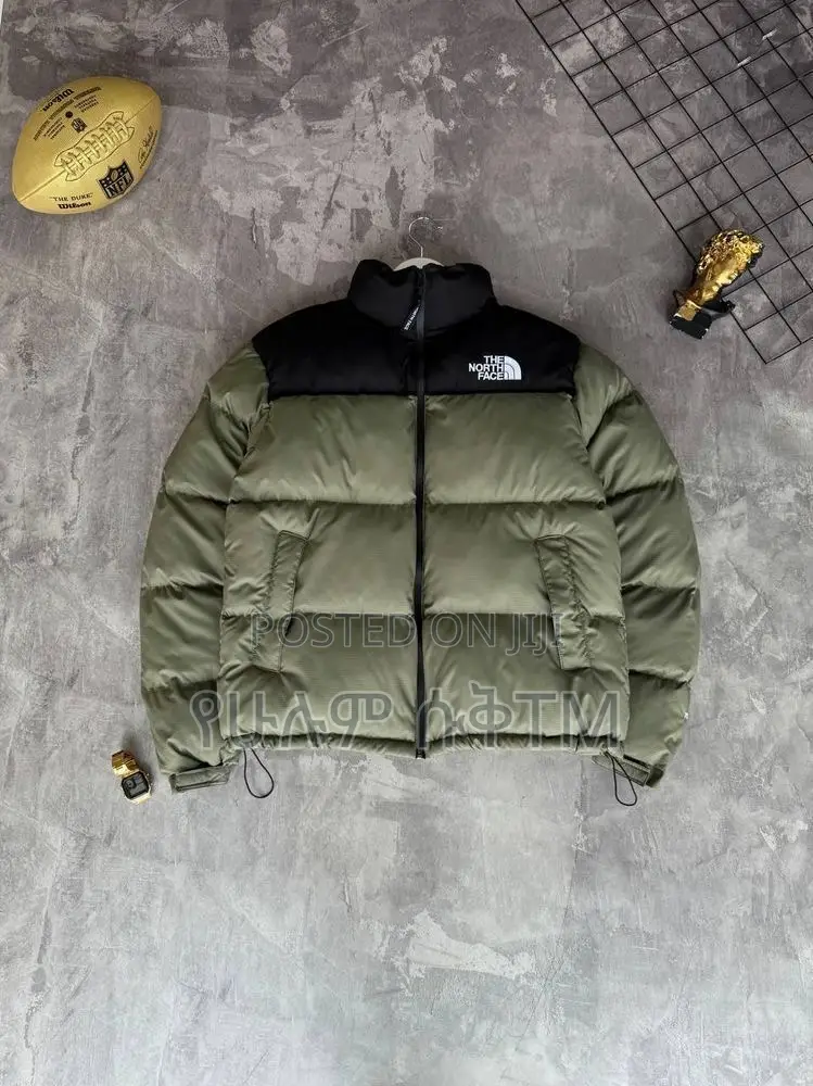 The North Face Nuptse ‘Military Green’ Puffer Jacket
