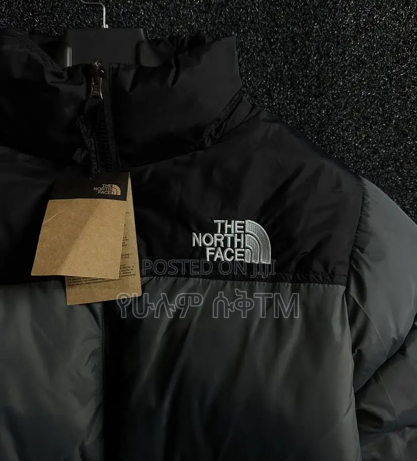The North Face Nuptse ‘Grey/Black’ Men’S Puffer Jacket