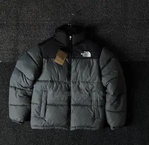The North Face Nuptse ‘Grey/Black’ Men’S Puffer Jacket