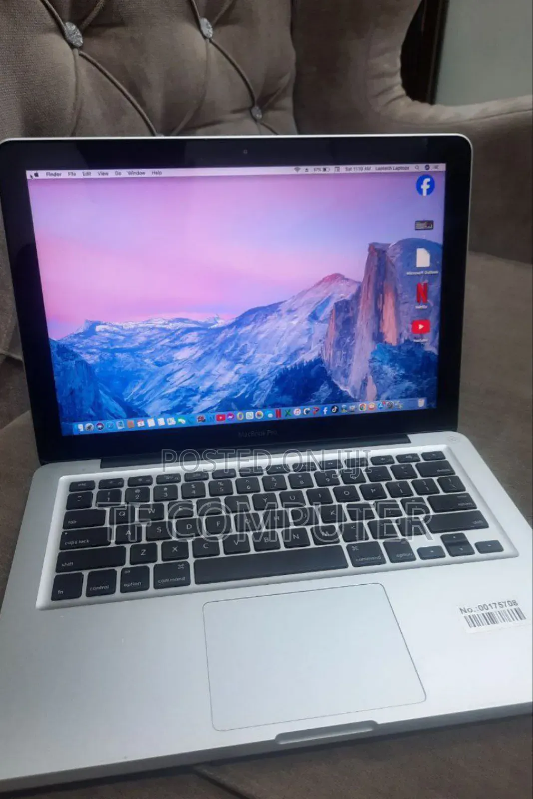New Laptop Apple MacBook Pro 2012 8GB Intel Core I5 HDD 500GB