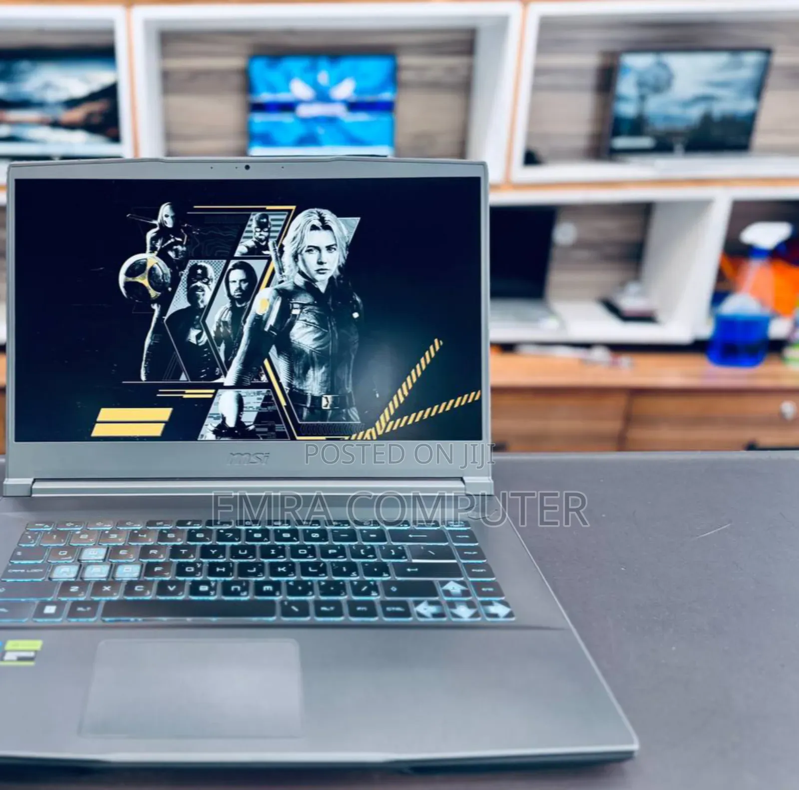 New Laptop MSI GF63 16GB Intel Core I7 SSD 1T