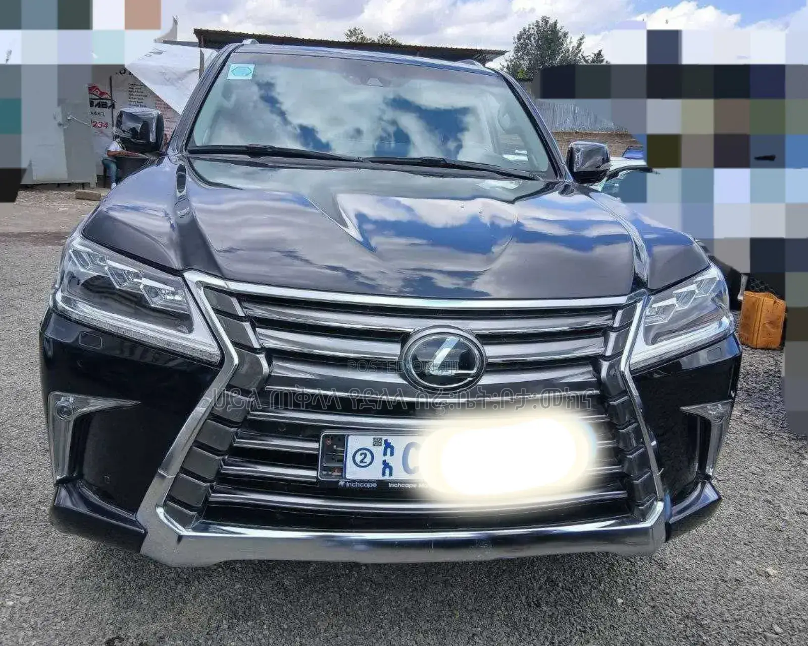 Lexus LX 2020 Matt Black