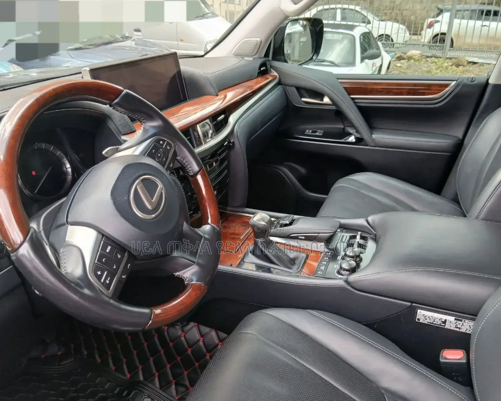 Lexus LX 2020 Matt Black