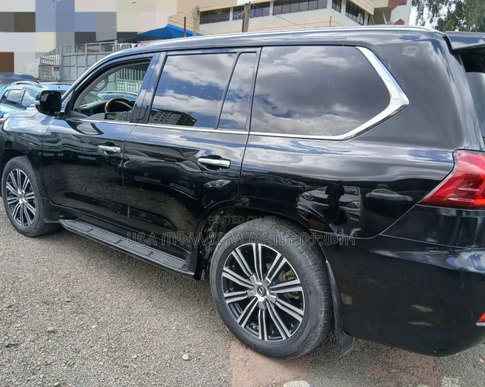 Lexus LX 2020 Matt Black