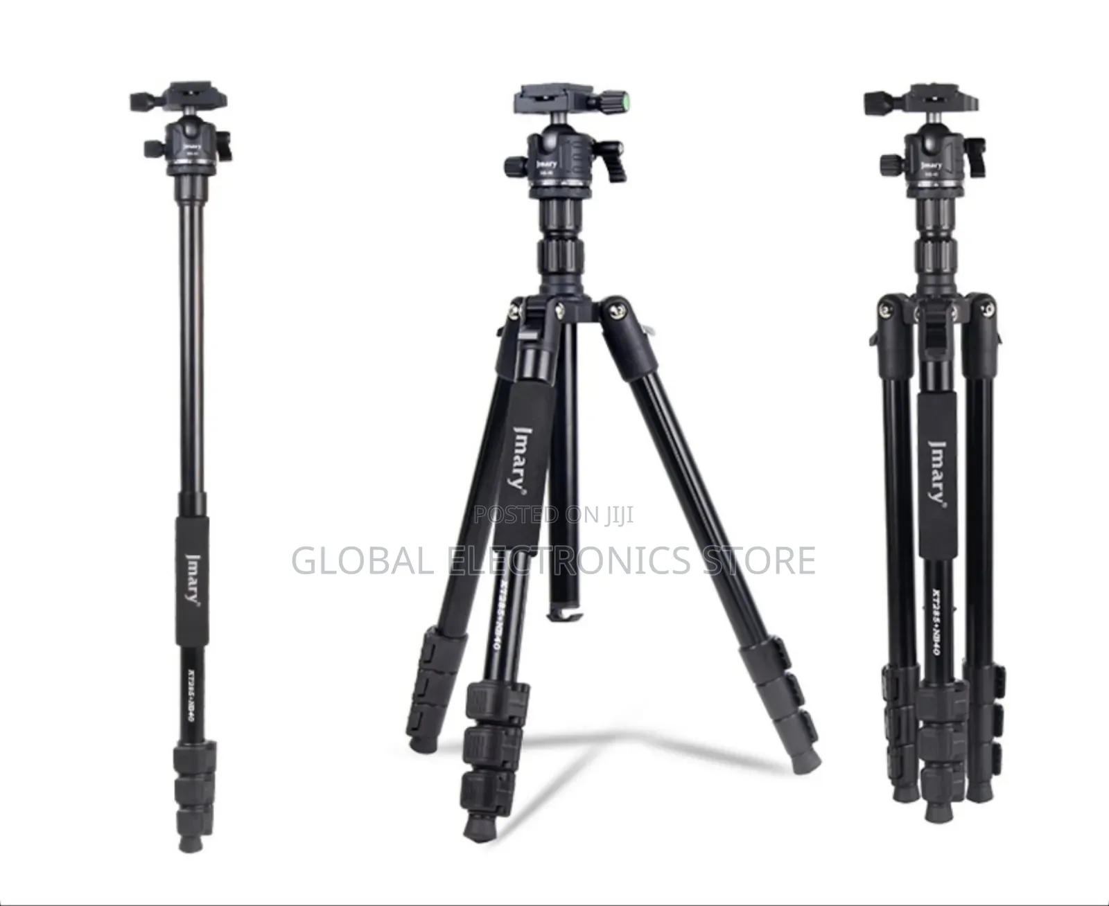 Jmary 1.64m 2-in-1 Tripod With Panoramic Ball Head