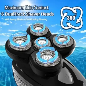 Kemie 5in1 Electric Shaver for Men Is