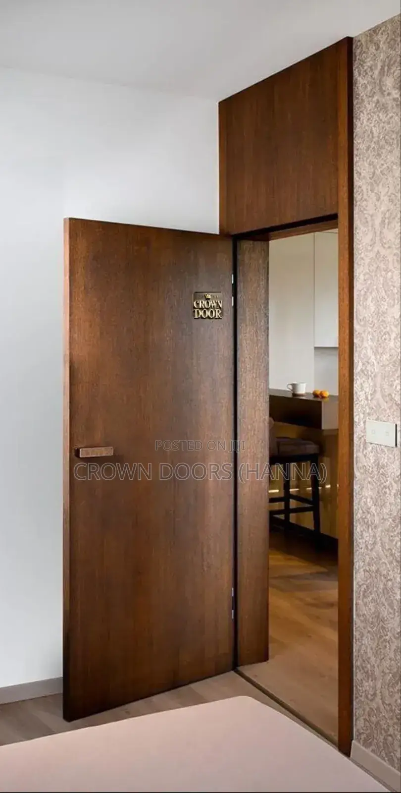 Engineered Wooden Door Made of Lime Stone,Wood Fiber Chem.