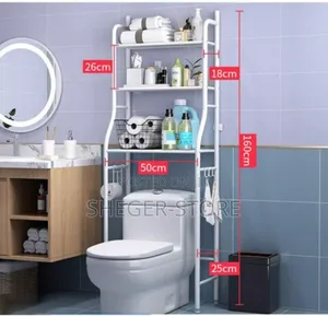 Photo - Toilet Storage Rack Organizer( Free Delivery Included)