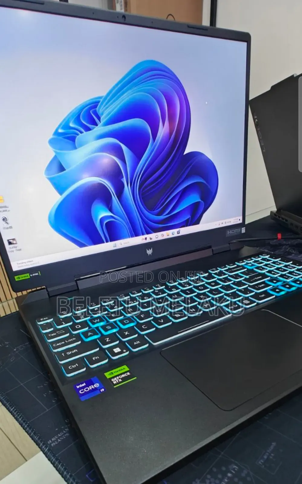 New Laptop Acer Predator Helios Neo 16 16GB Intel Core I9 SSD 1T