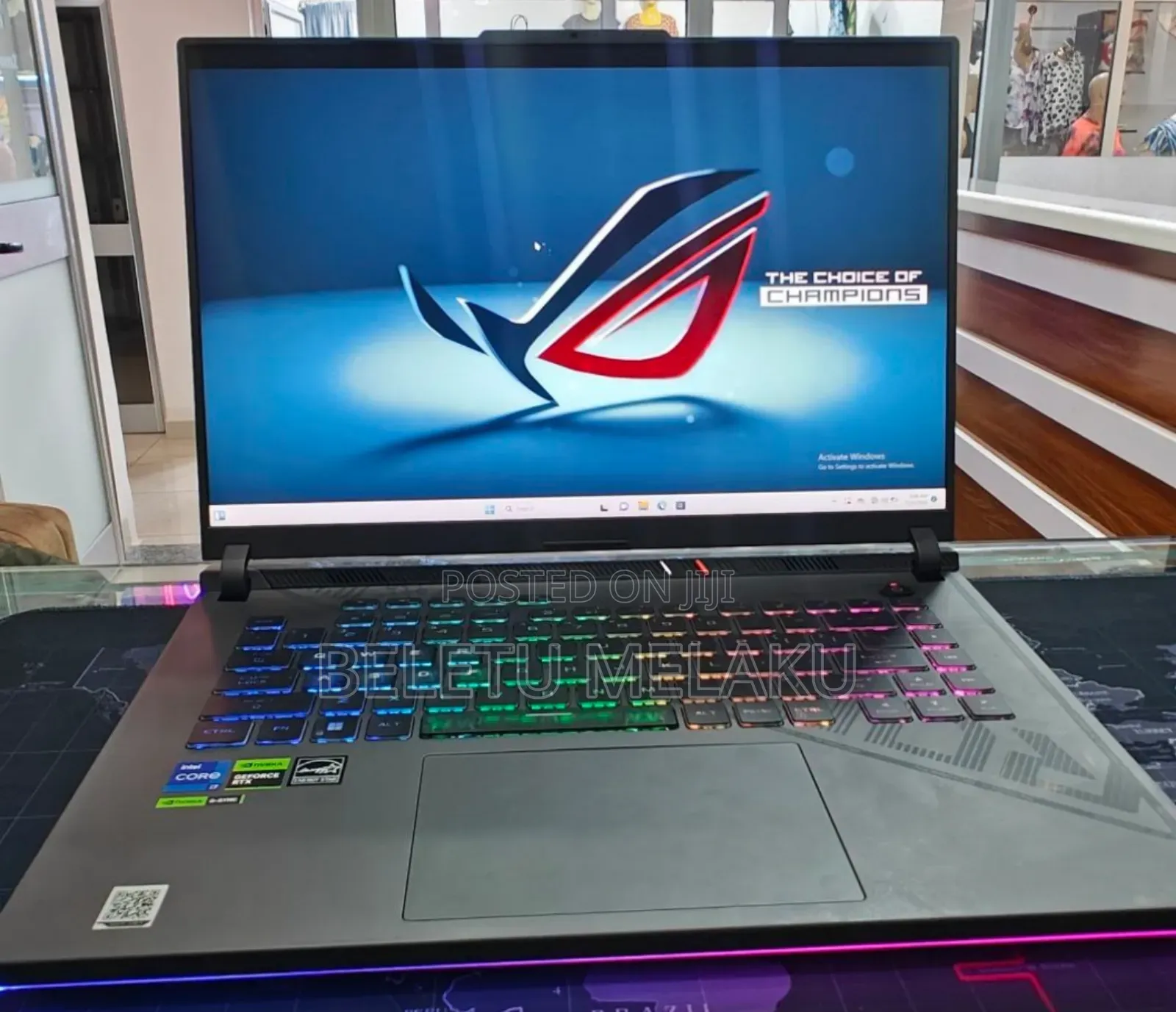 New Laptop Asus ROG Strix G16 G614 16GB Intel Core I7 SSD 1T