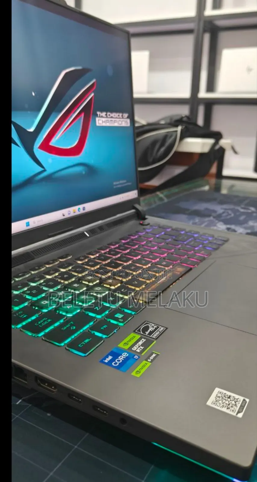 New Laptop Asus ROG Strix G16 G614 16GB Intel Core I7 SSD 1T