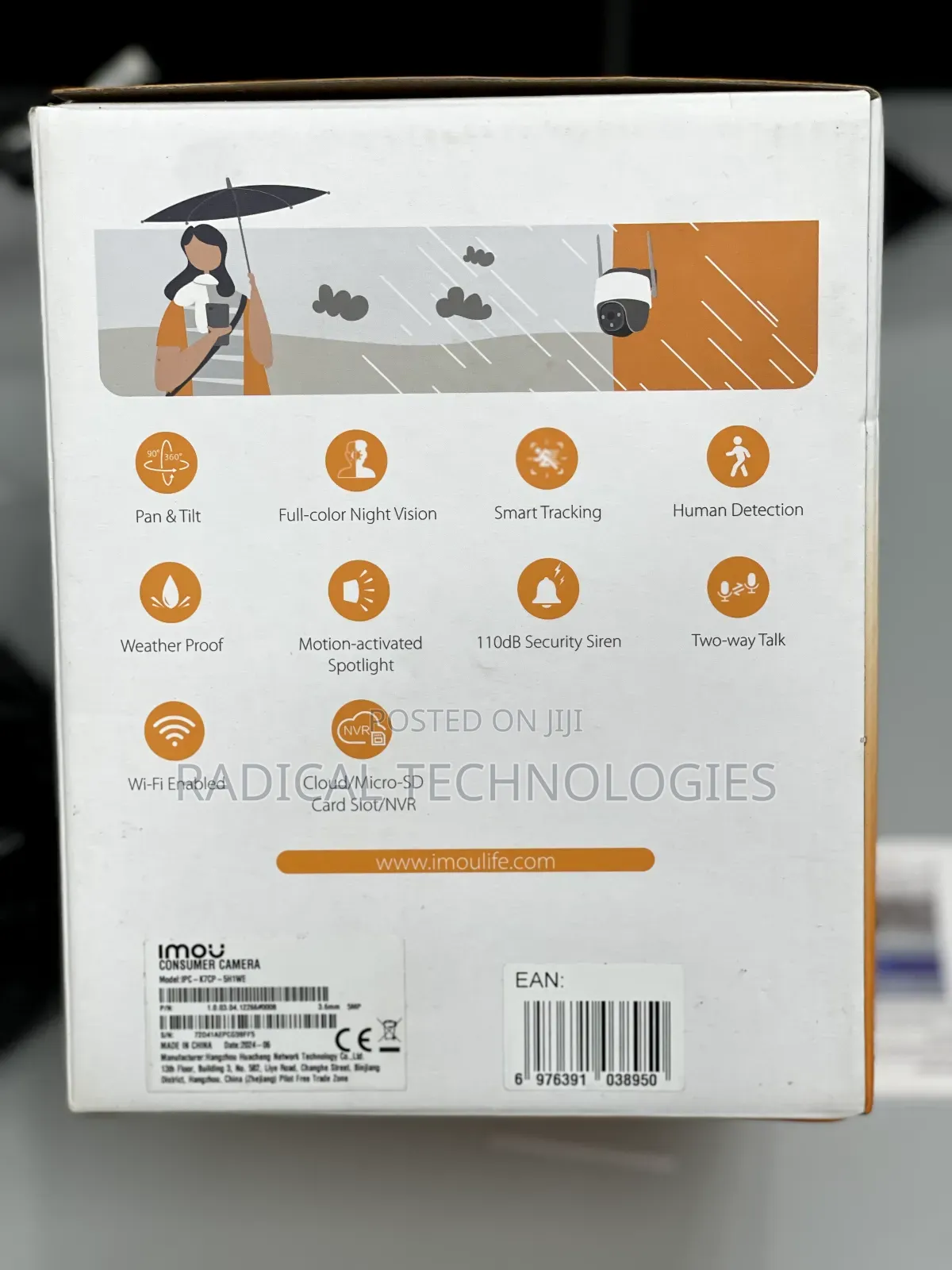 Imou Outdoor Water Proof 360° Security Camera