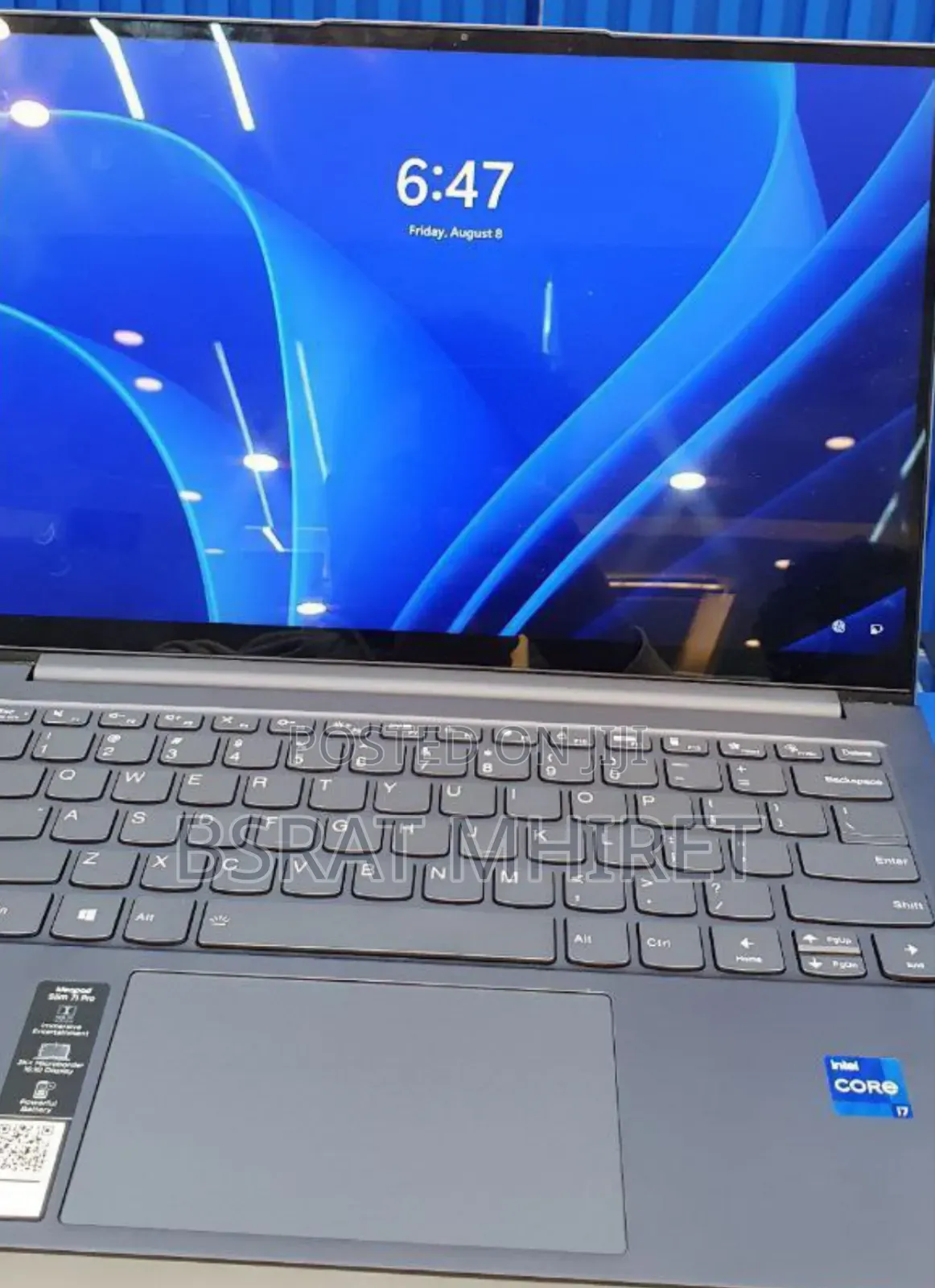 New Laptop Lenovo Ideapad 3 16GB Intel Core I7 SSD 512GB