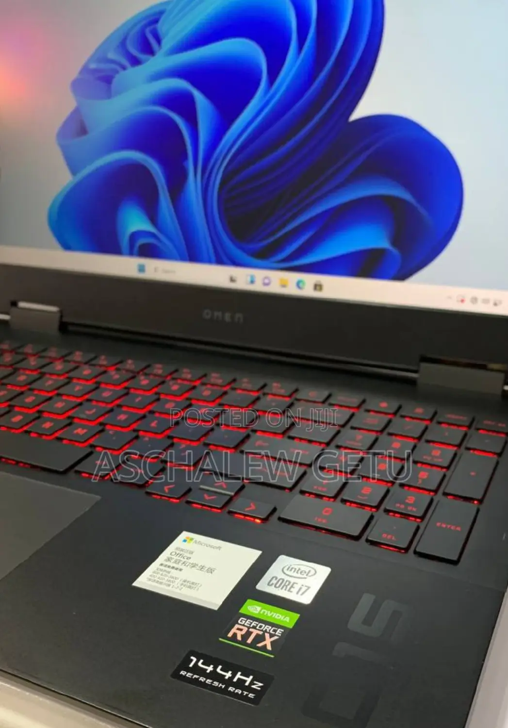New Laptop HP Omen 15 16GB Intel Core I7 SSD 1T