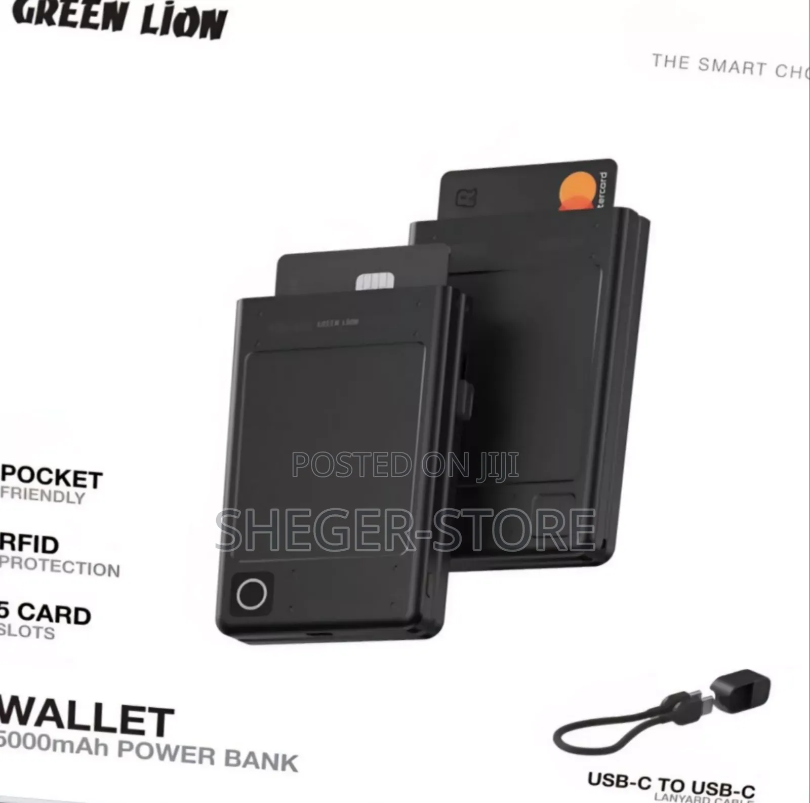 3-in-1 Smart Cardholder Power Bank(Free Delivery Included)