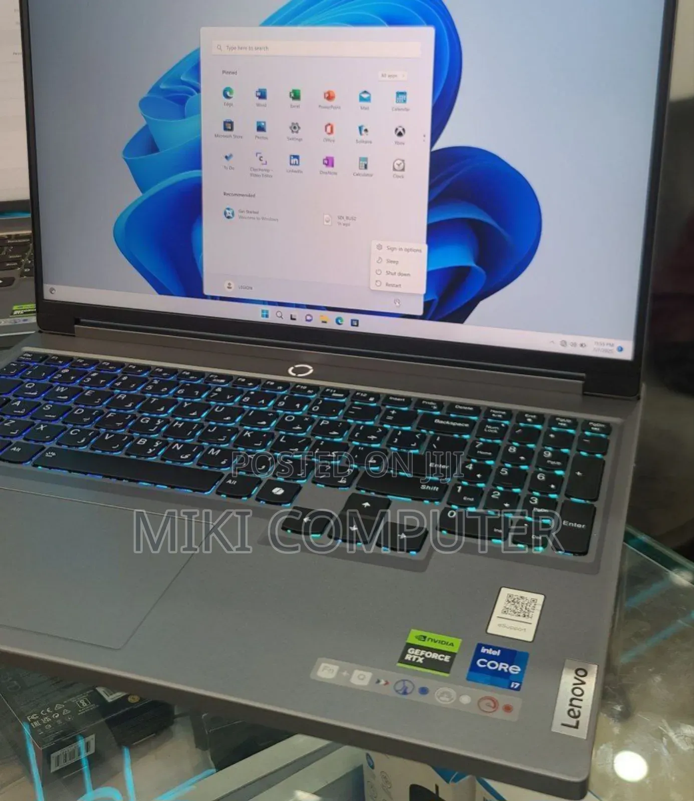 New Laptop Lenovo Legion 5 16GB Intel Core I7 SSD 1T