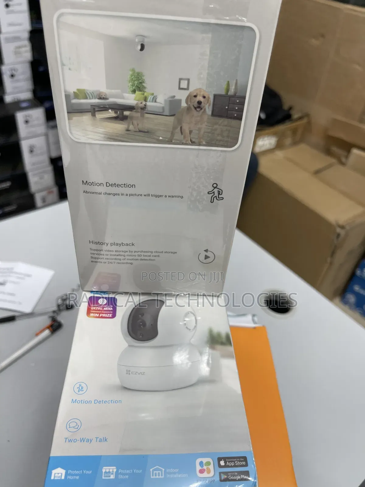 Ty2 Ezviz 360° የሚዞር ድምፅ የሚቀርፅ Security Camera Xiaomi Mi Imou