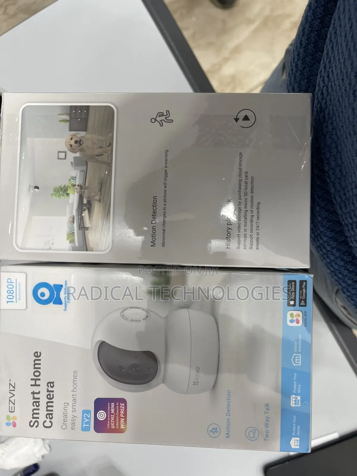 Ty2 Ezviz 360° የሚዞር ድምፅ የሚቀርፅ Security Camera Xiaomi Mi Imou