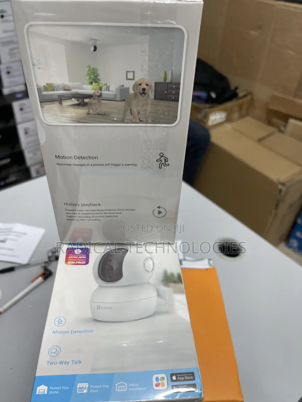 Ty2 Ezviz 360° የሚዞር ድምፅ የሚቀርፅ Security Camera Xiaomi Mi Imou