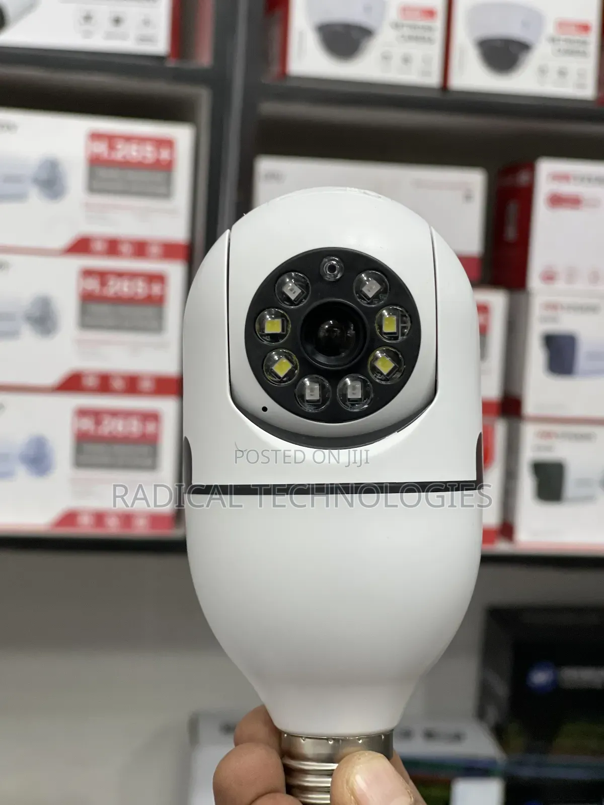 የ አሞል ካሜራ 360° የሚዞር ድምፅ የሚቀርፅ Bulb Security Camera Mi Imou