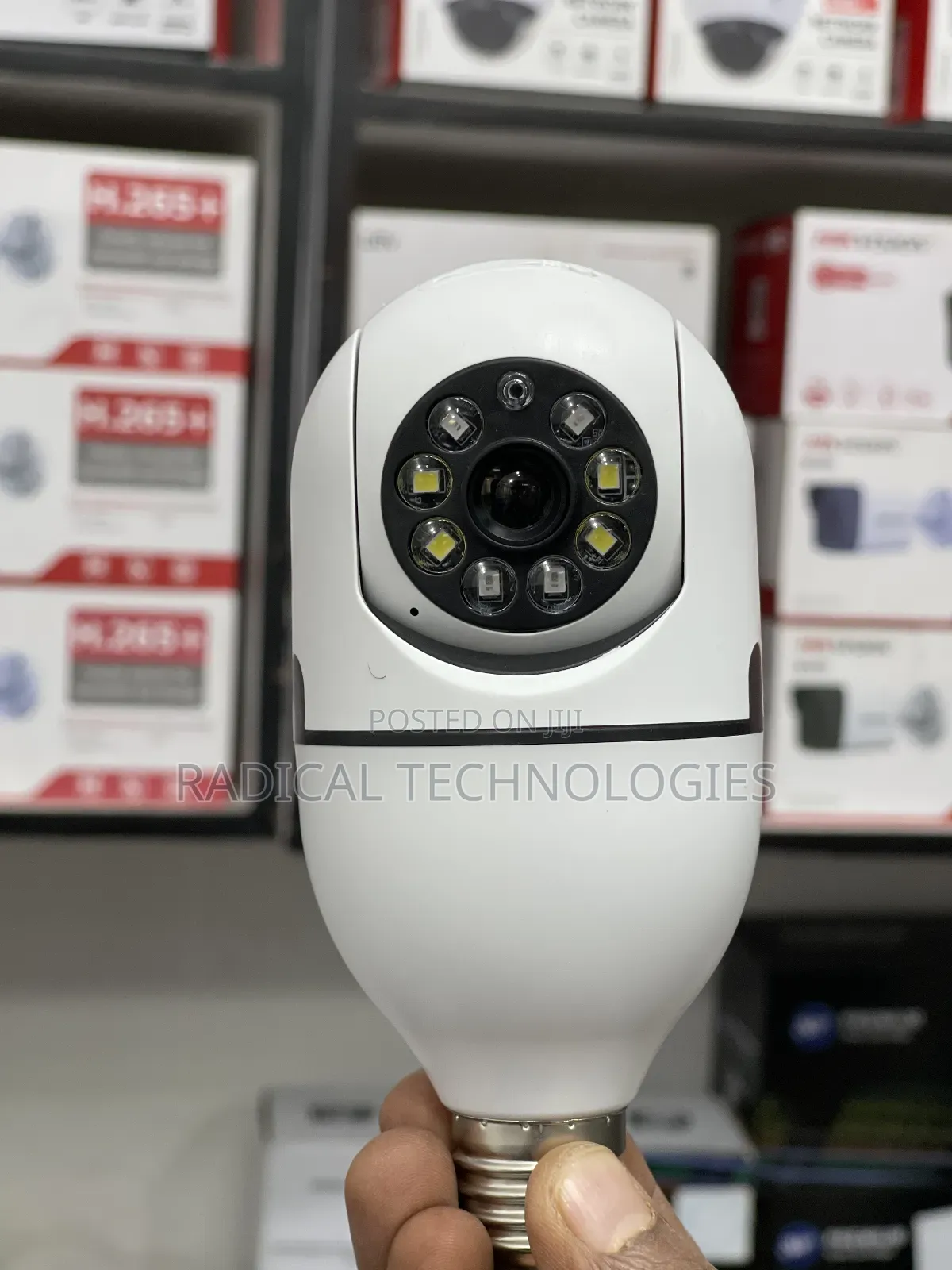 የ አሞል ካሜራ 360° የሚዞር ድምፅ የሚቀርፅ Bulb Security Camera Mi Imou