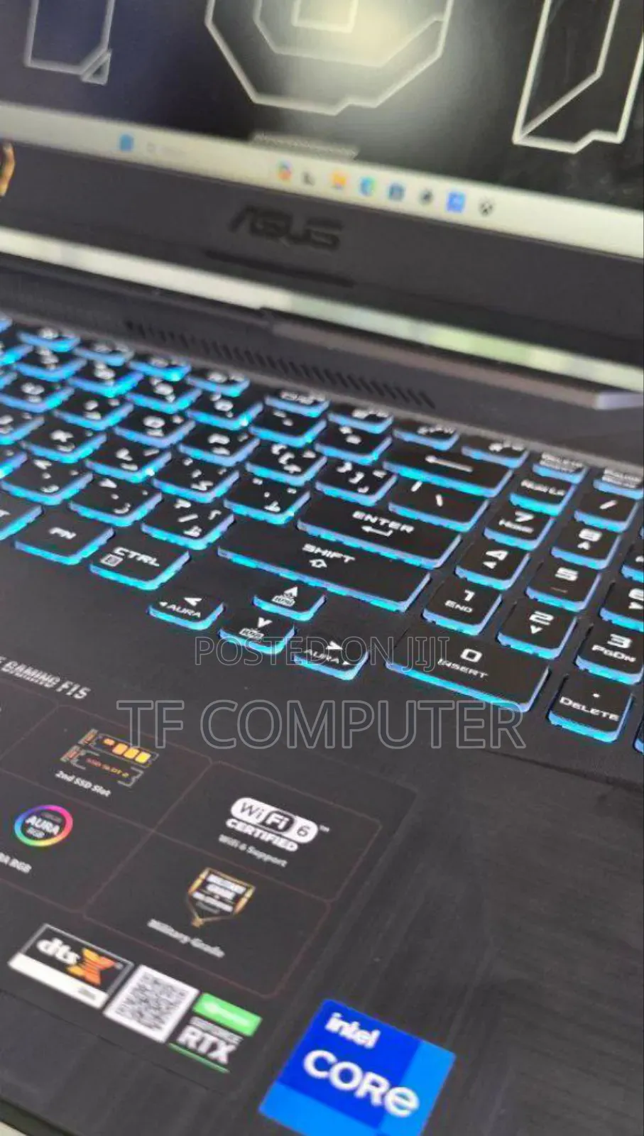 New Laptop Asus TUF Gaming A15 16GB Intel Core I7 SSD 1T