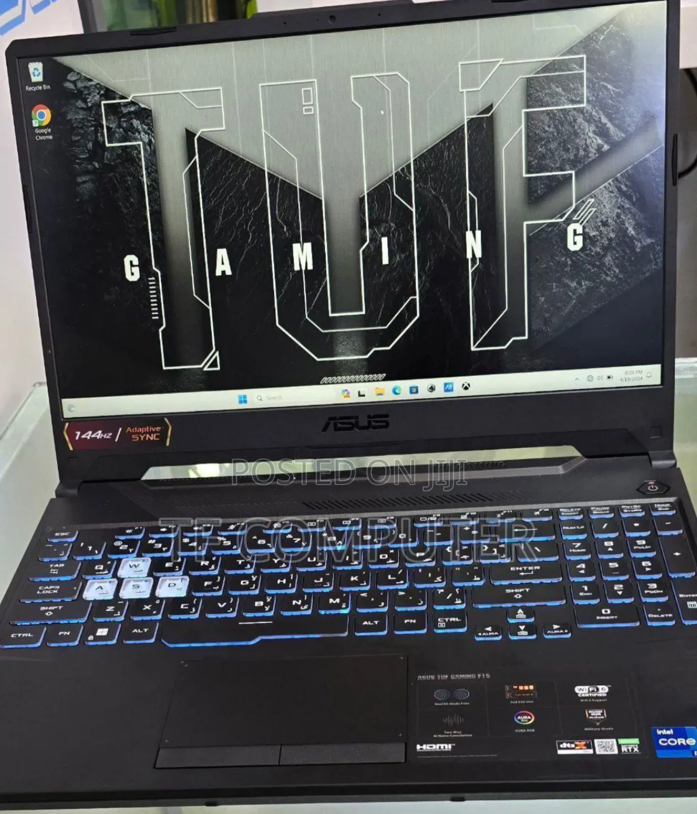 New Laptop Asus TUF Gaming A15 16GB Intel Core I7 SSD 1T