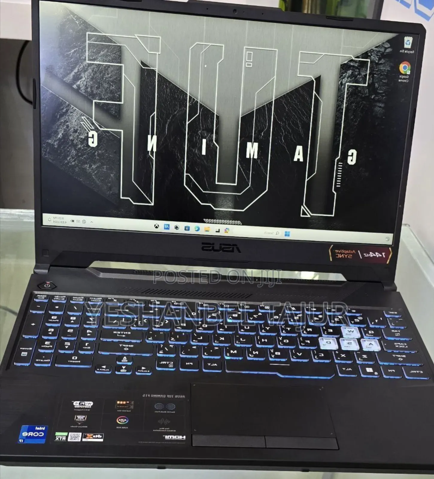 New Laptop Asus TUF Gaming A15 16GB Intel Core i7 SSD 1T