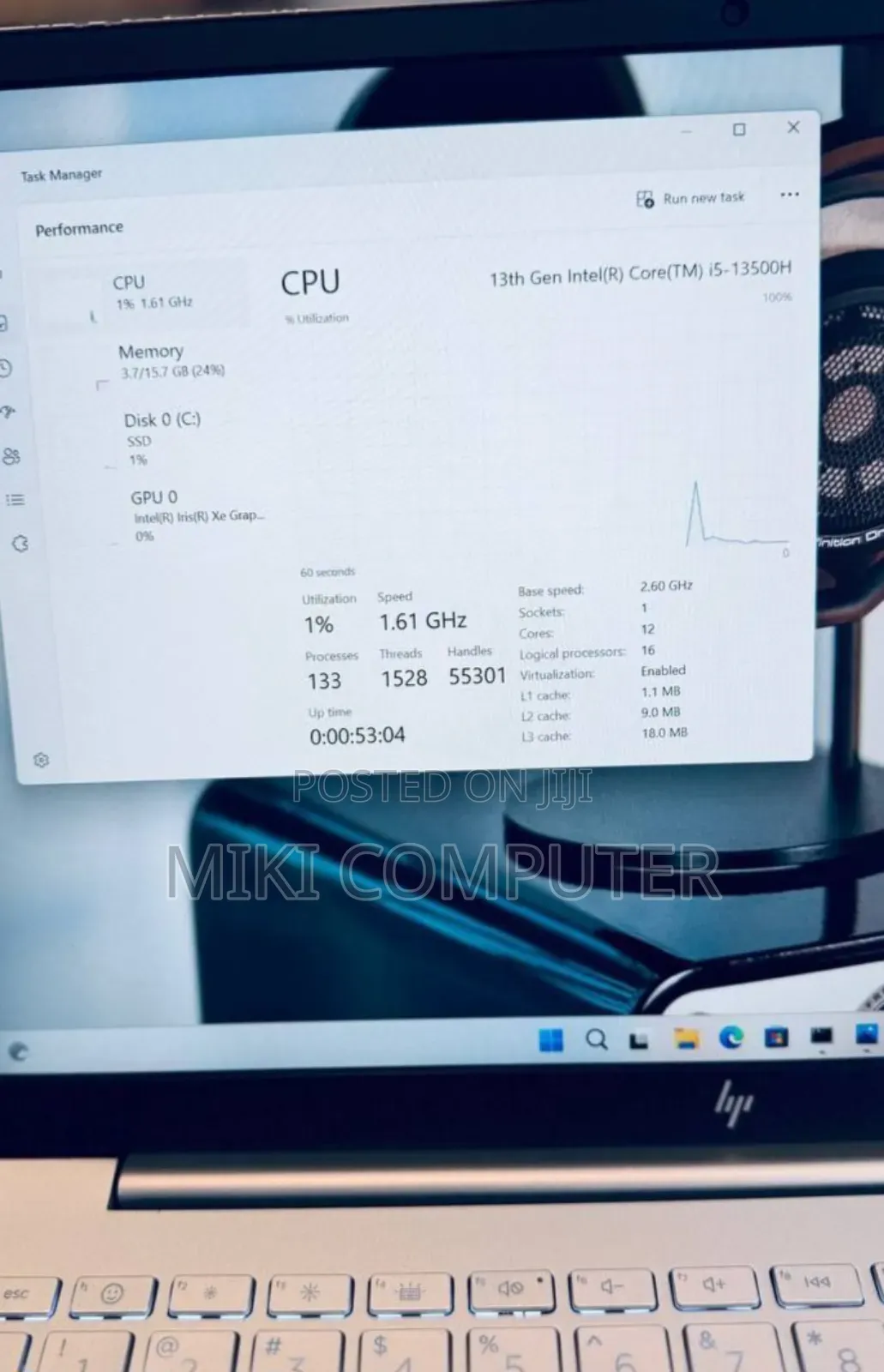 New Laptop HP Pavilion 15 16GB Intel Core i5 SSD 1T