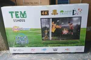 Tev Tv 55" Smart Android Tv New 2025