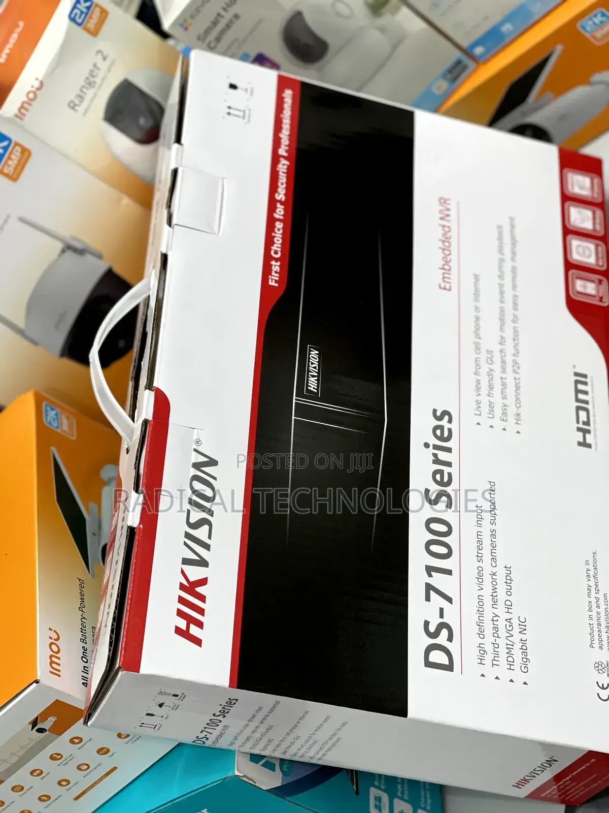 Hikvision NVR 7100 Series NVR Security Camera Hybrid Dahua