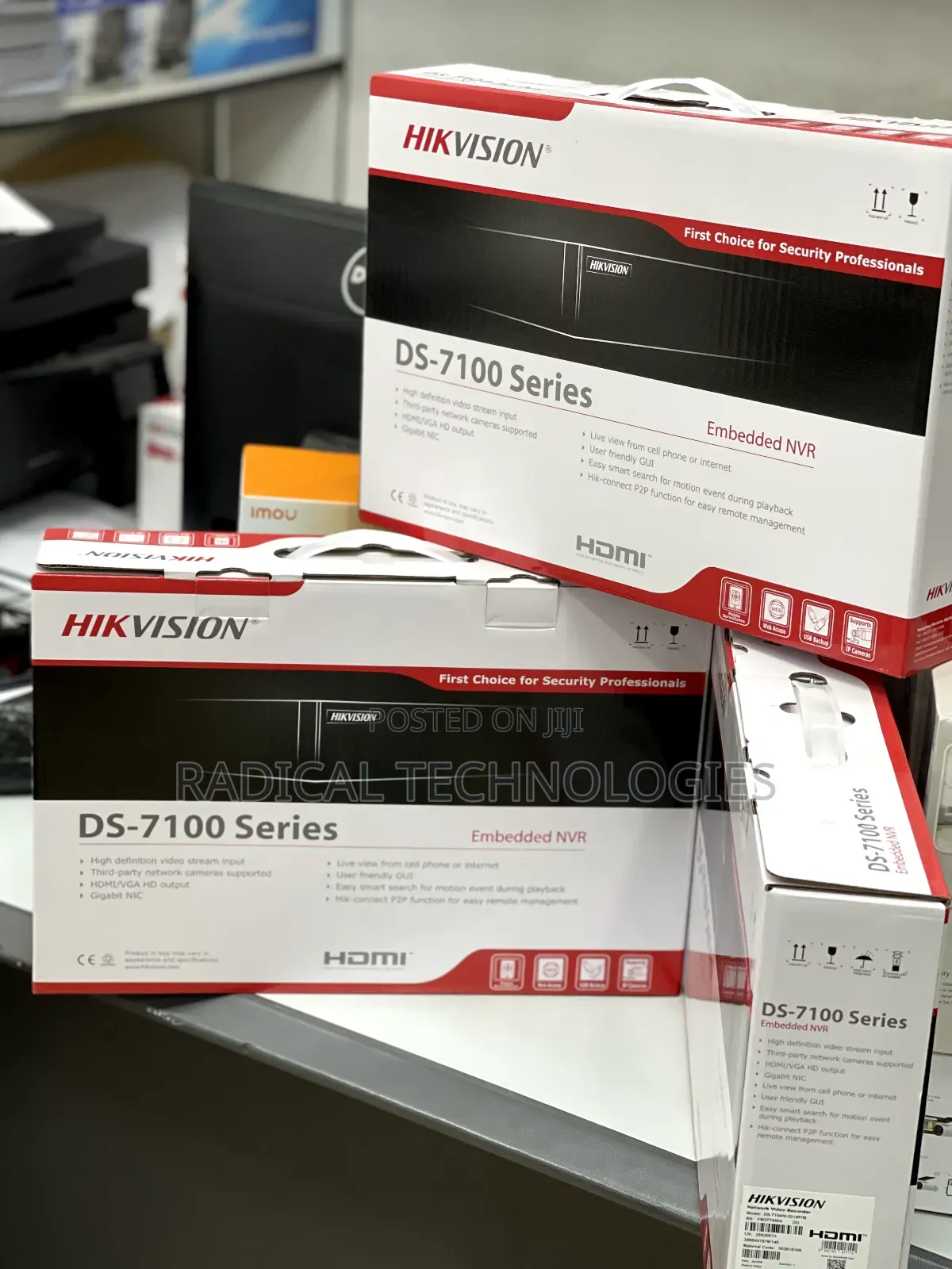 Hikvision NVR 7100 Series NVR Security Camera Hybrid Dahua