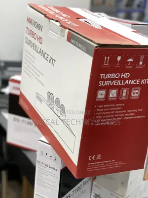 4 Channel Kit Hikvision Security Camera