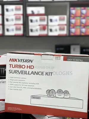 4 Channel Kit Hikvision Security Camera