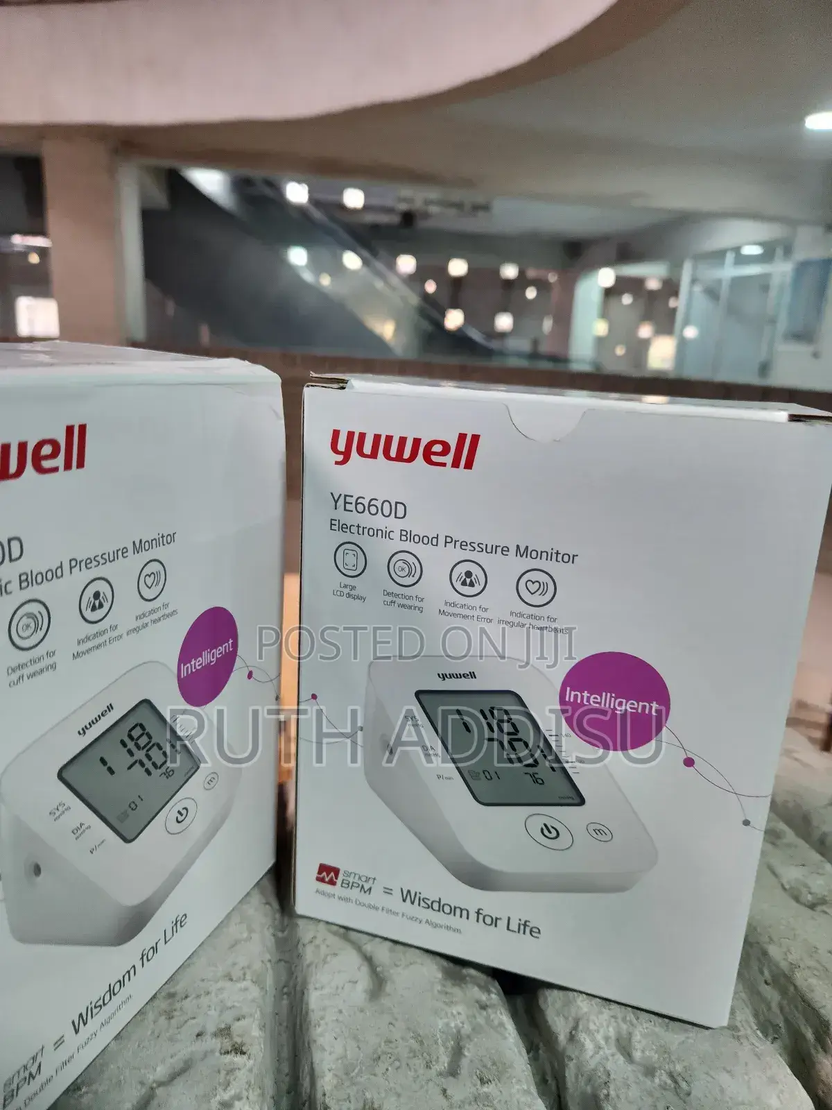 Yuwell Digital Blood Pressure Monitor襖不medical Bp Monitor