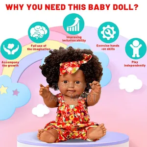 African Blacki Girl Doll