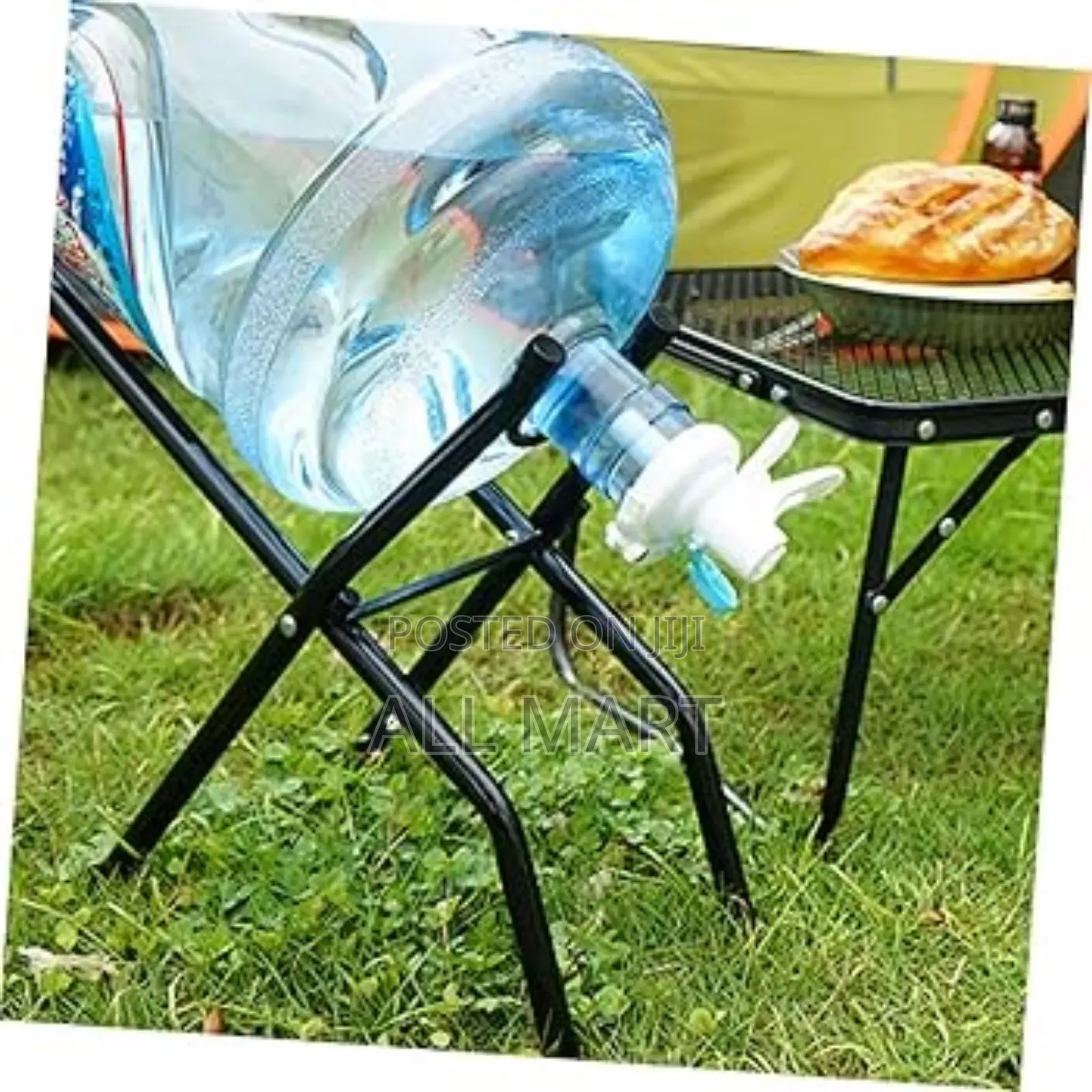 Foldable Water Bottle Stand With Dispenser