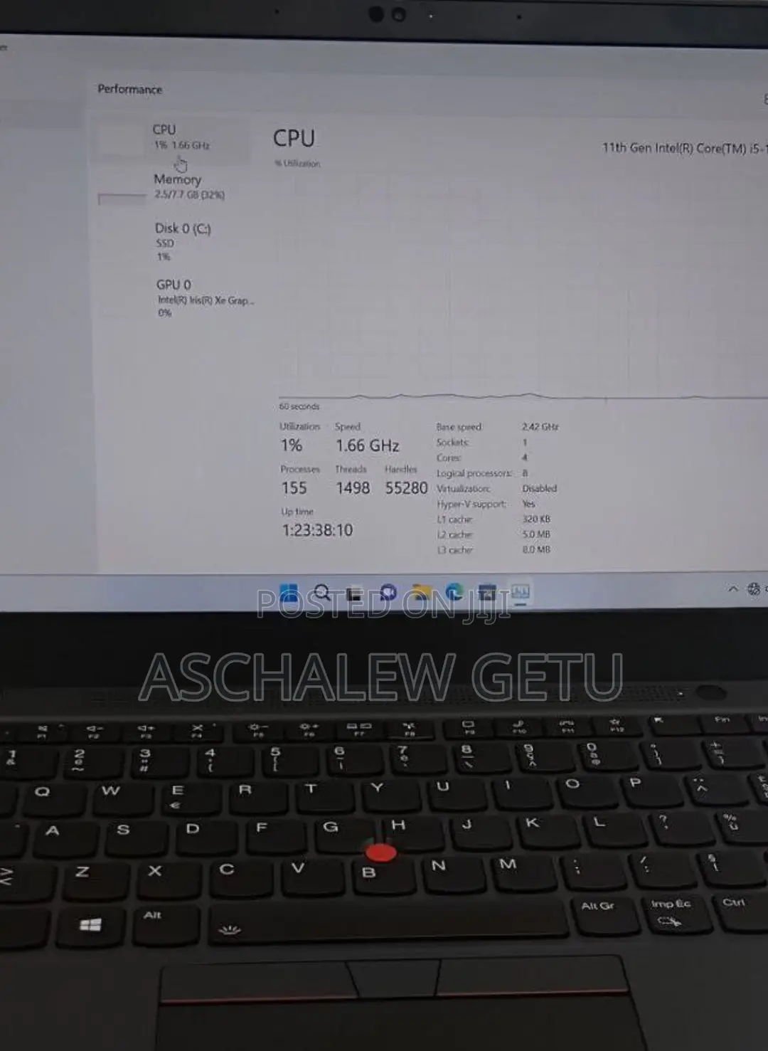 New Laptop Lenovo ThinkPad T14 8GB Intel Core I5 SSD 512GB