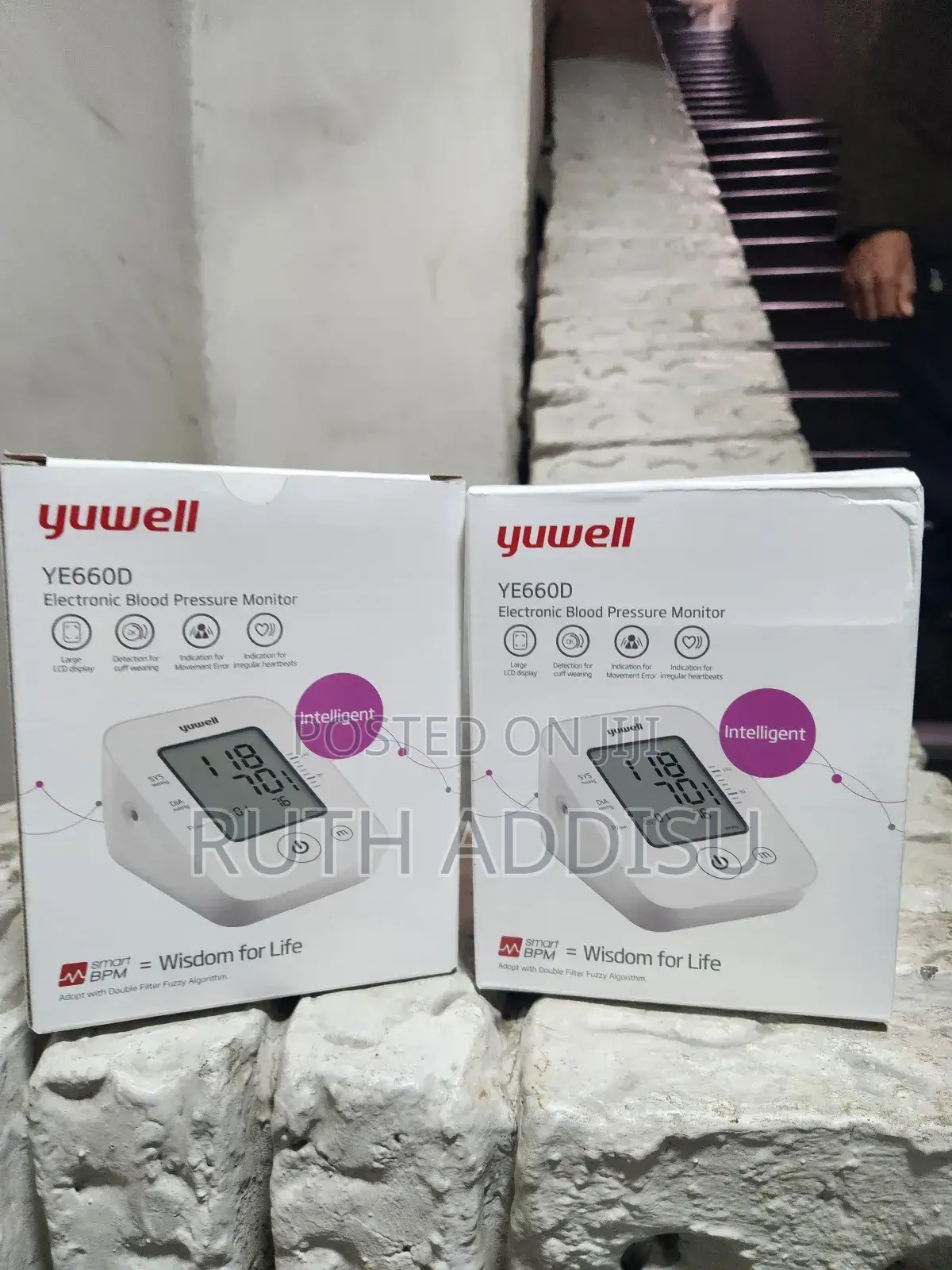 Yuwell Medical Blood Pressure Monitor朱門digital Bp Monitor
