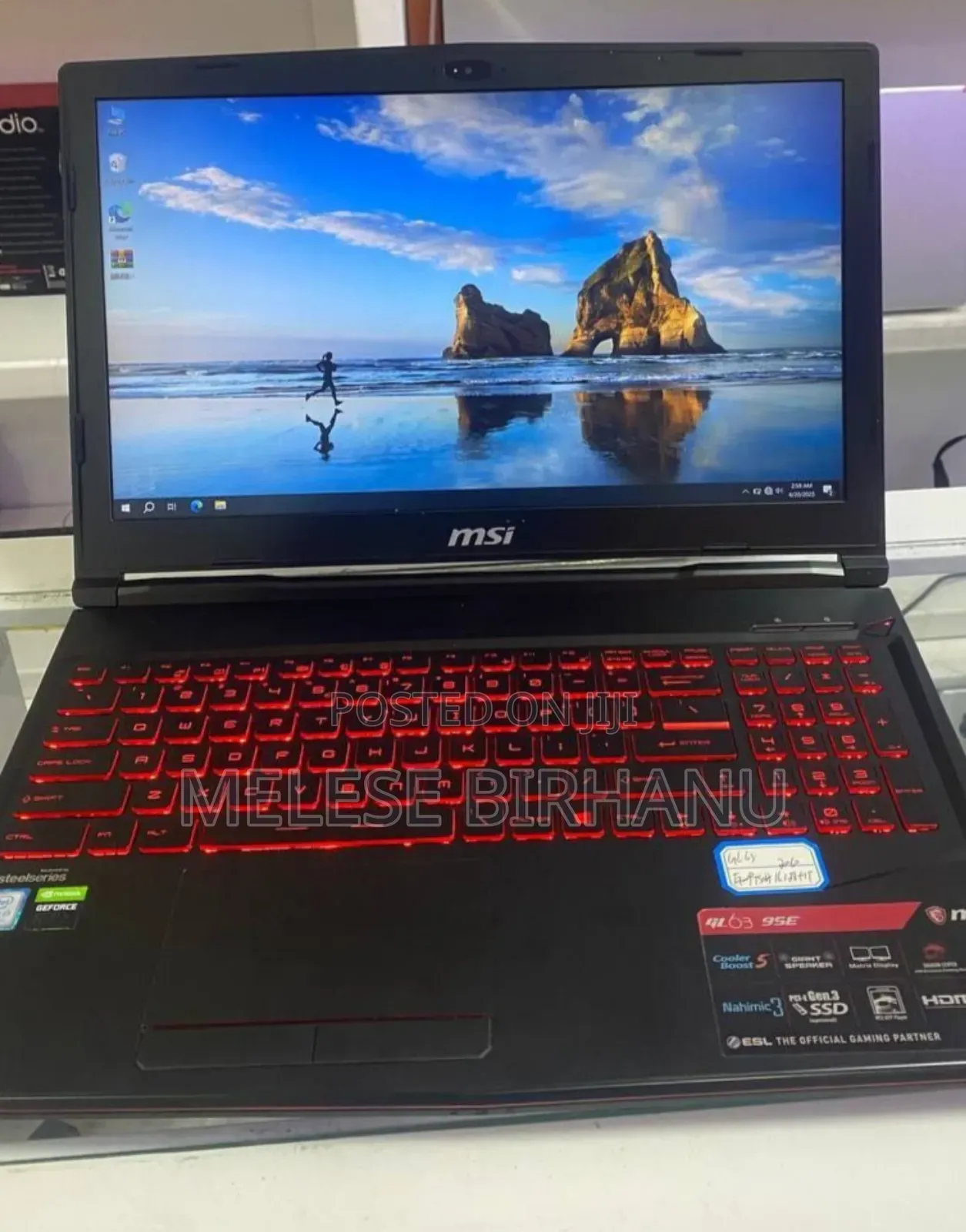 New MSI GS60 2PE Ghost Pro Gold Edition 16GB Intel Core I7 SSD 512GB