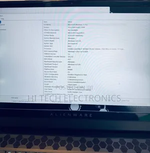 New Laptop Alienware M15 R3 16GB Intel Core I7 SSD 512GB