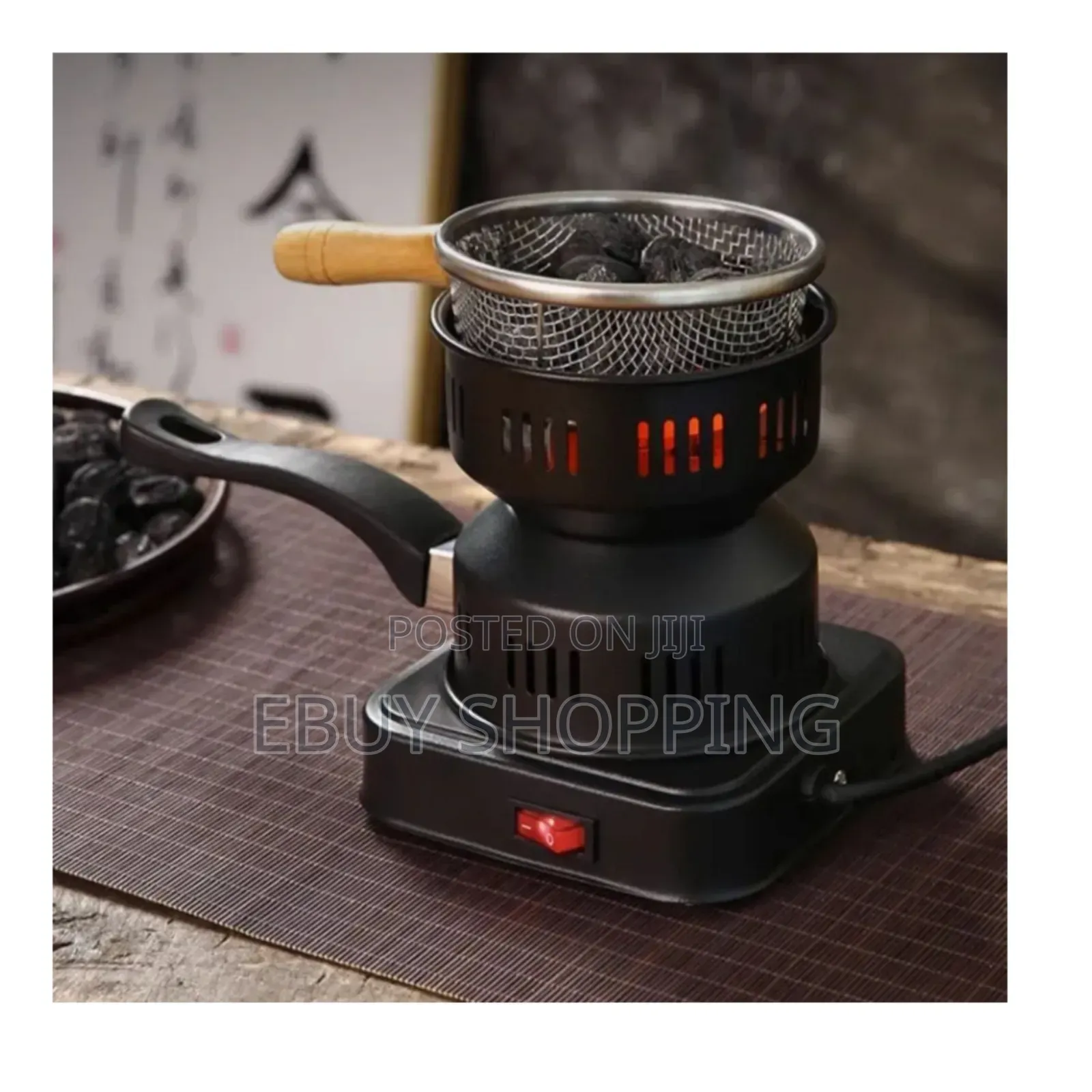 *Mini Electric Charcoal Burner –Brew Coffee Tea in Minutes